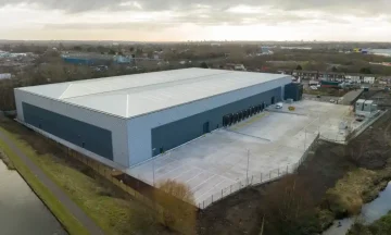 Warehouse aerial